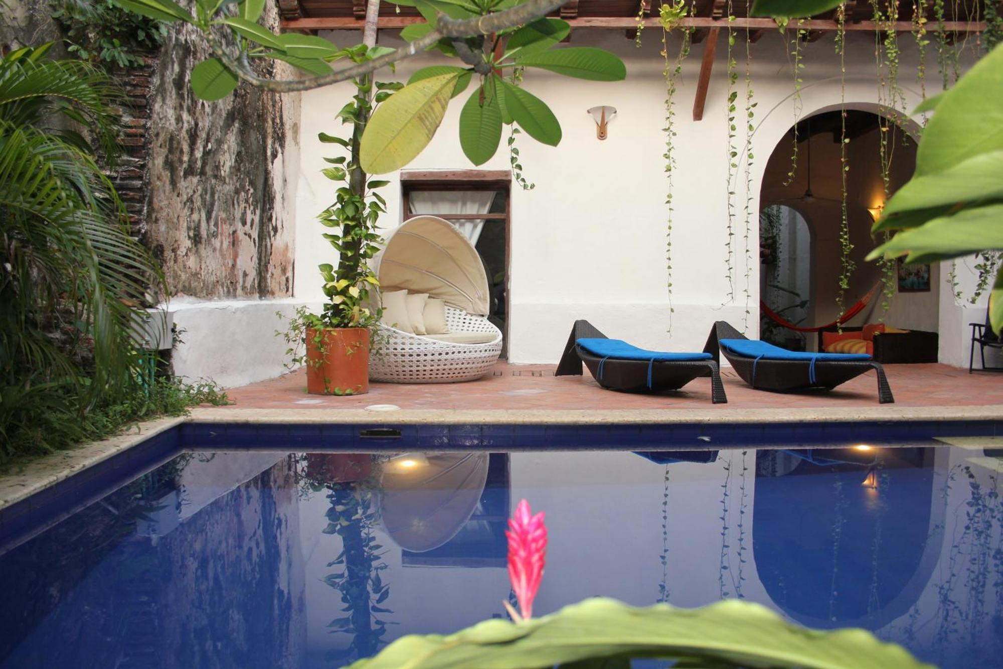 ホテル Casa Del Tejadillo Cartagena エクステリア 写真